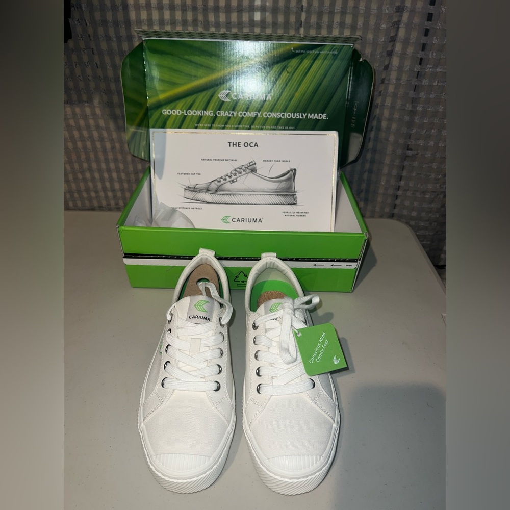 🍃NIB! Cariuma Canvas Memory Foam Sneakers - Picture 2 of 15